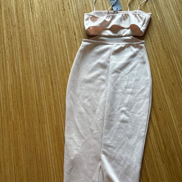 Pink nasty gal dress- size 0 - Picture 2 of 2